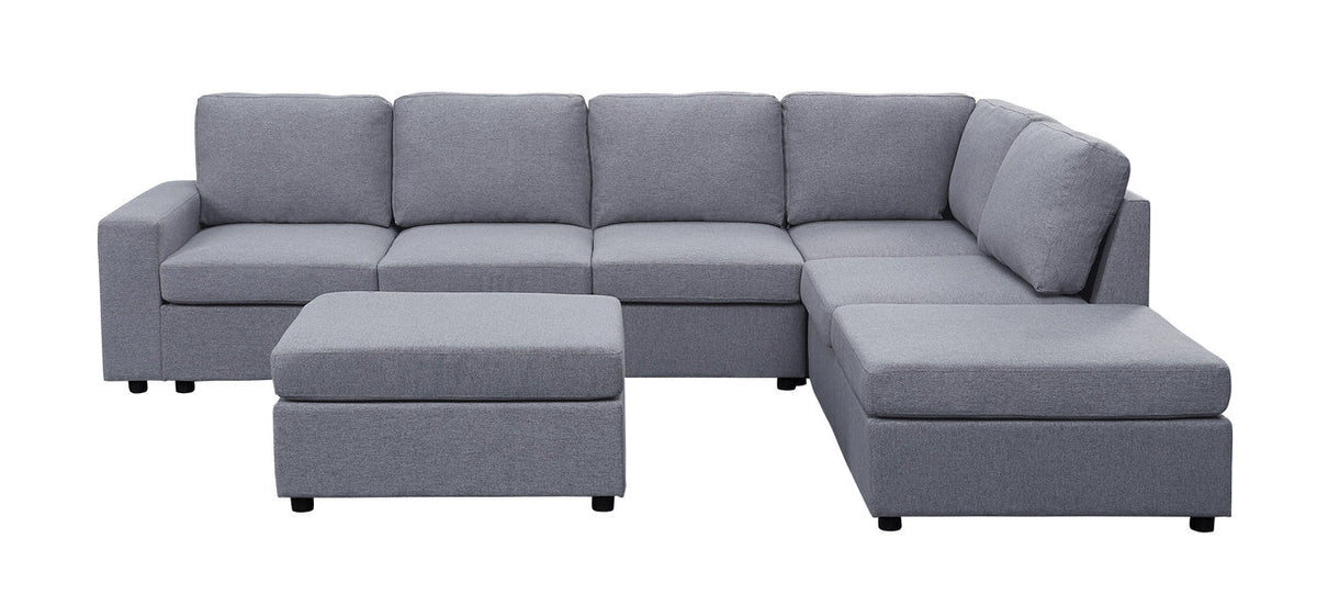 Cassia 120" Modular Sectional Sofa