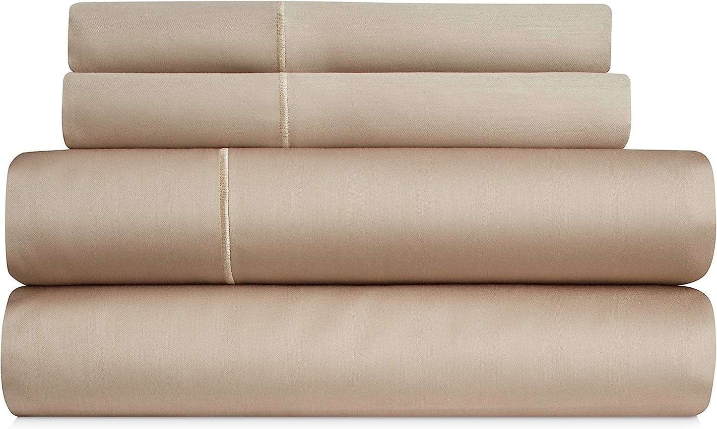 Bibb Home 1000TC Cotton Rich 4-Piece Sheet Set
