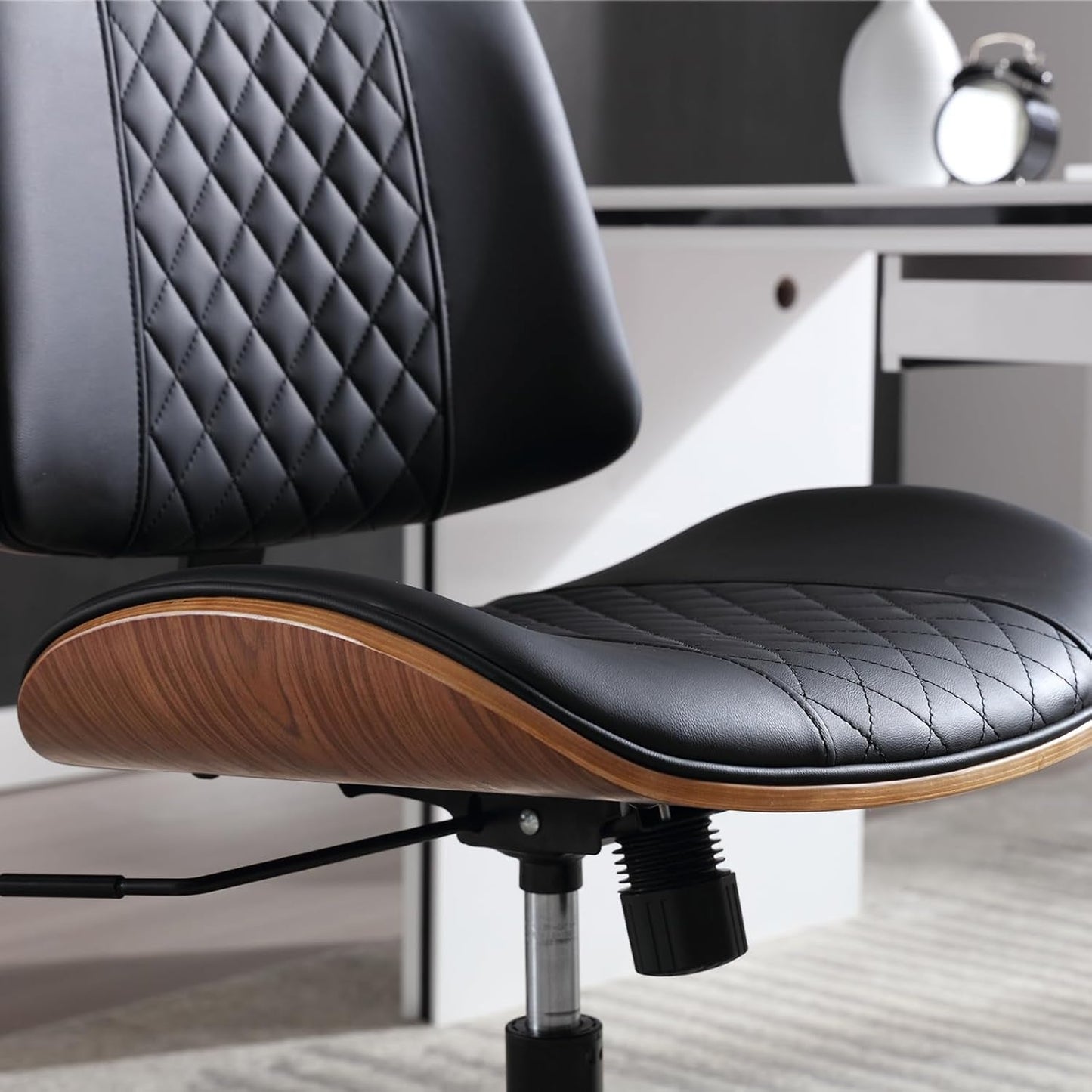 Office Chair Black 360 Swivel Ergonomic Desk Chair