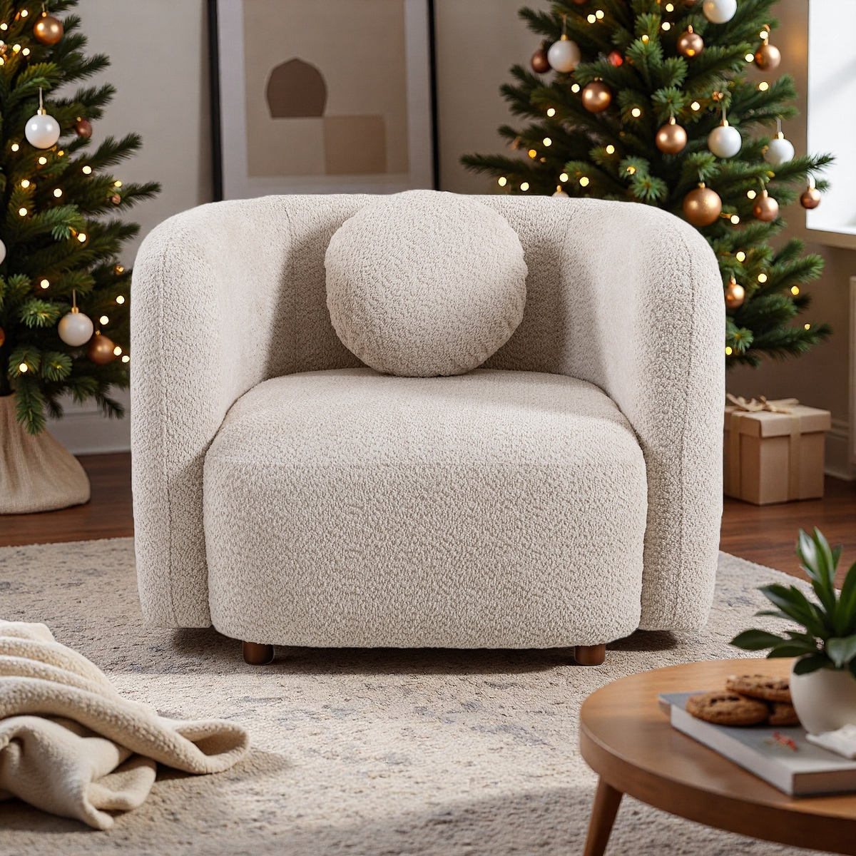 C3-2507 Accent Square Sofa Chair