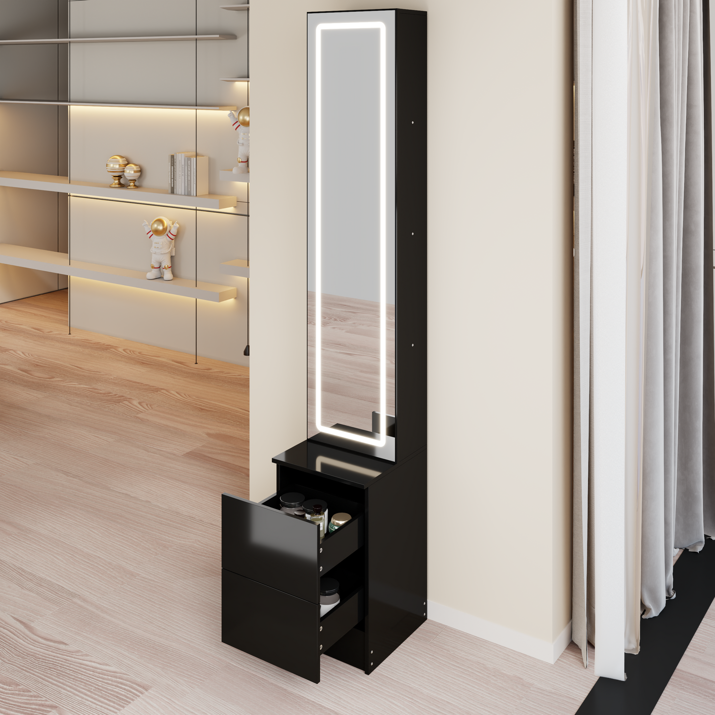 LED Dressing Mirror Cabinet