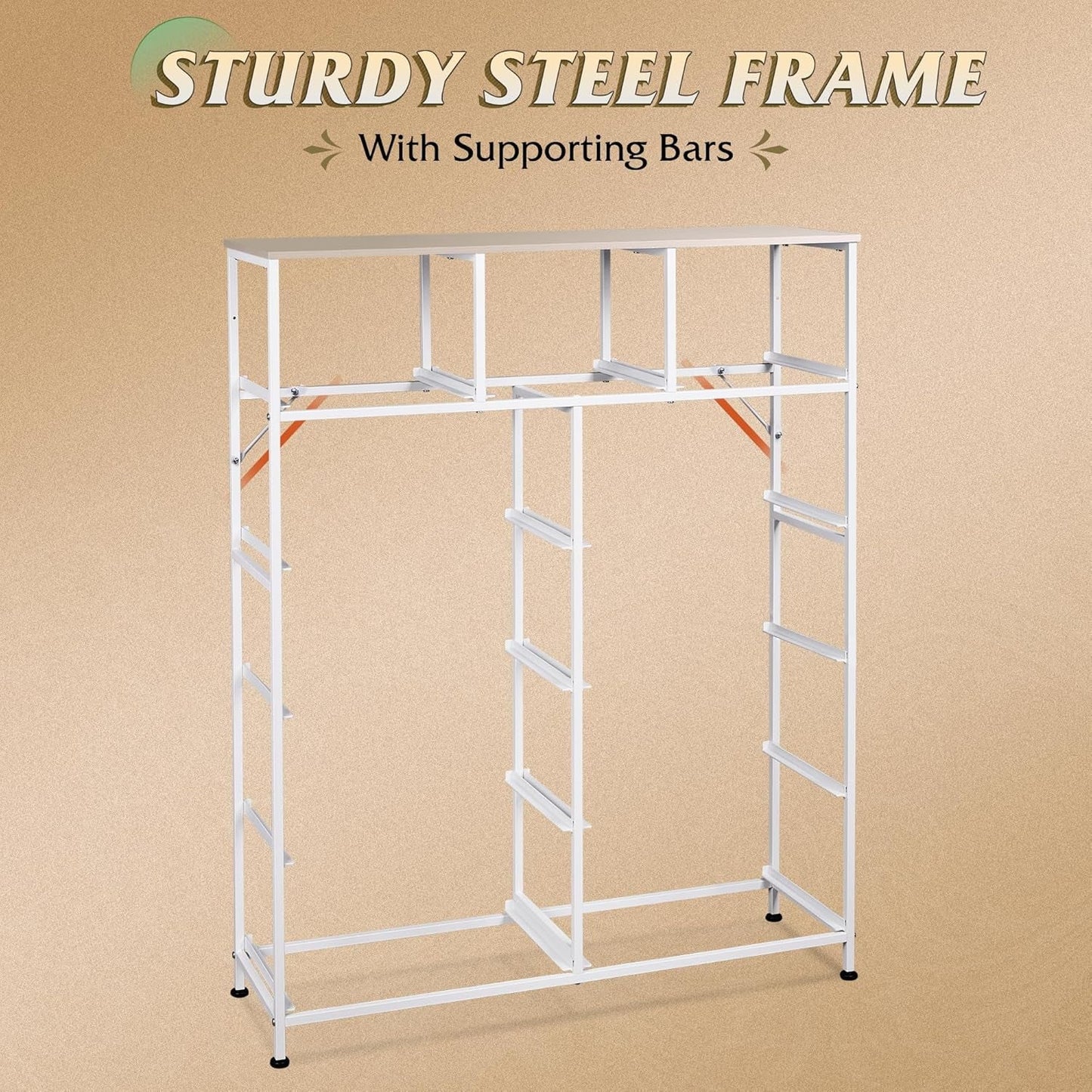 Tall Fabric Dresser Storage Tower With 11 Deep Drawers