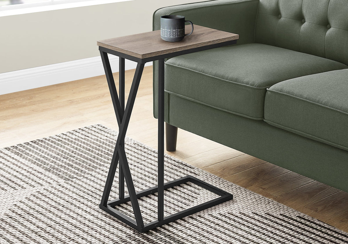 C-Shaped Accent Table