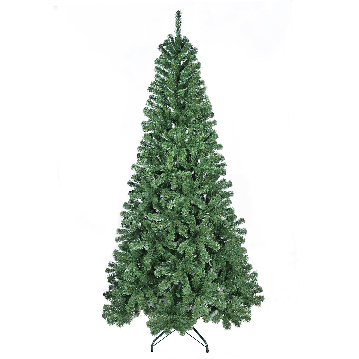 5FT Artificial Christmas Tree with 344 PVC Tips, Hinged Structure & Metal Stand