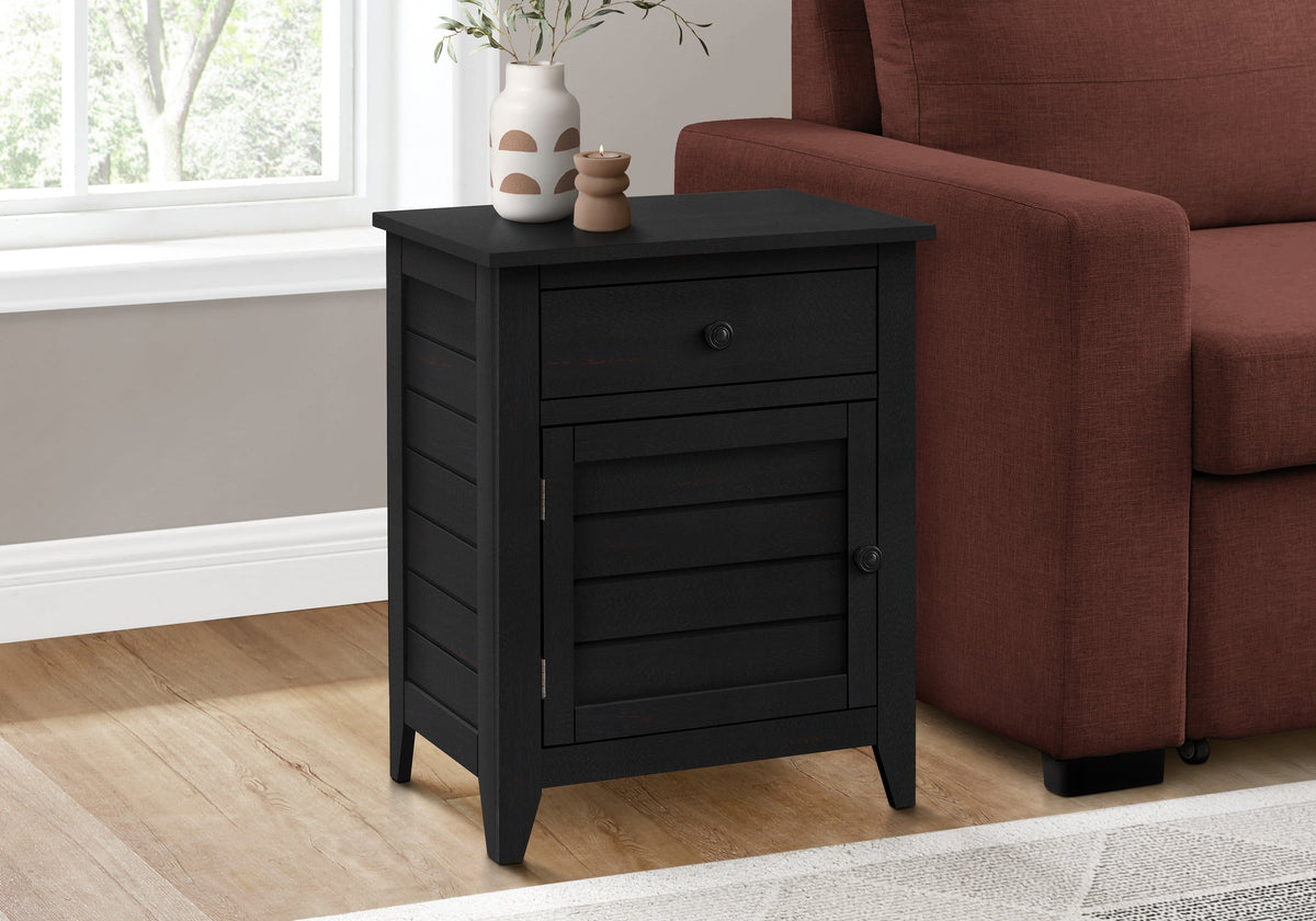 Accent Table with Storage Drawer