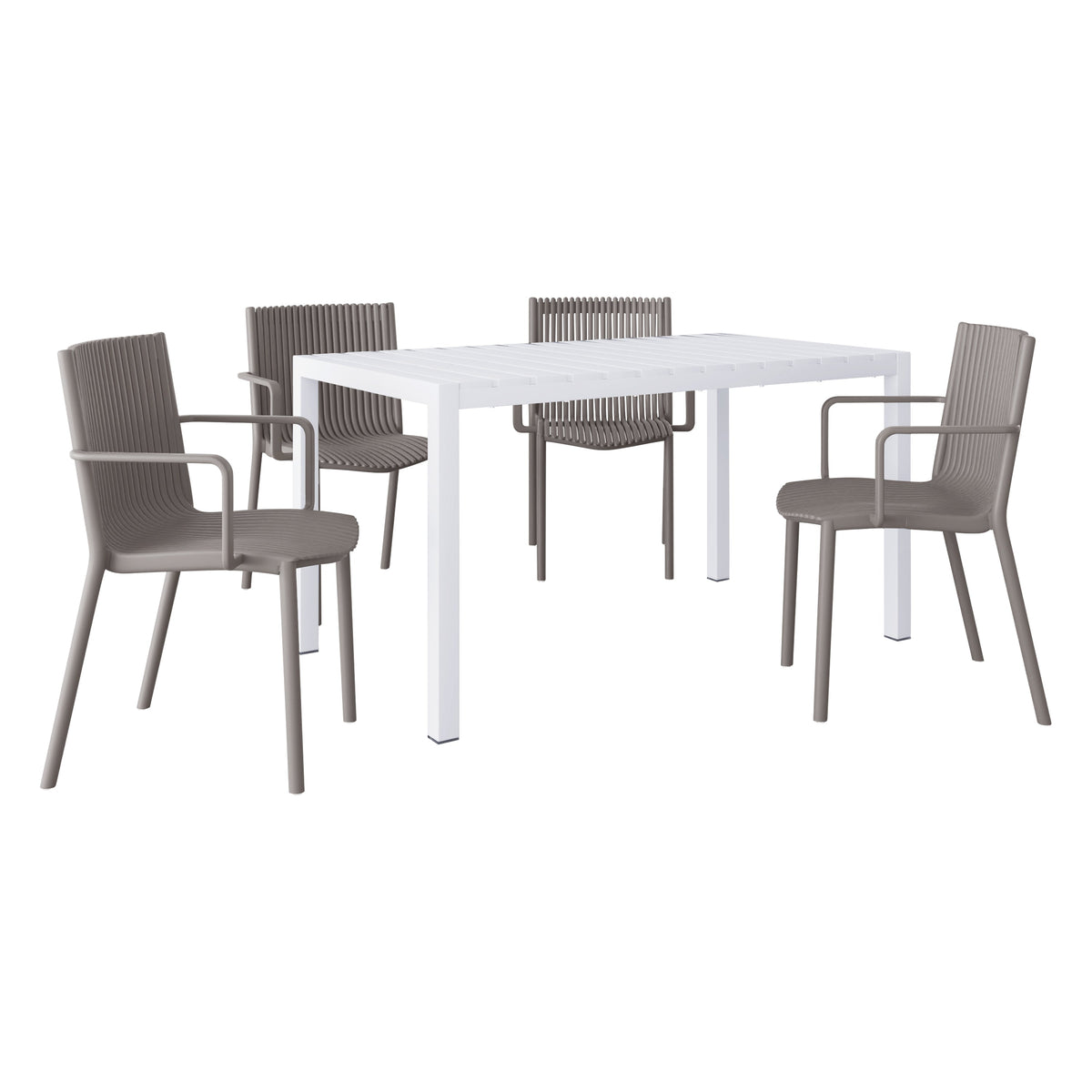 Summer 4-Piece Warm Patio Furniture Set