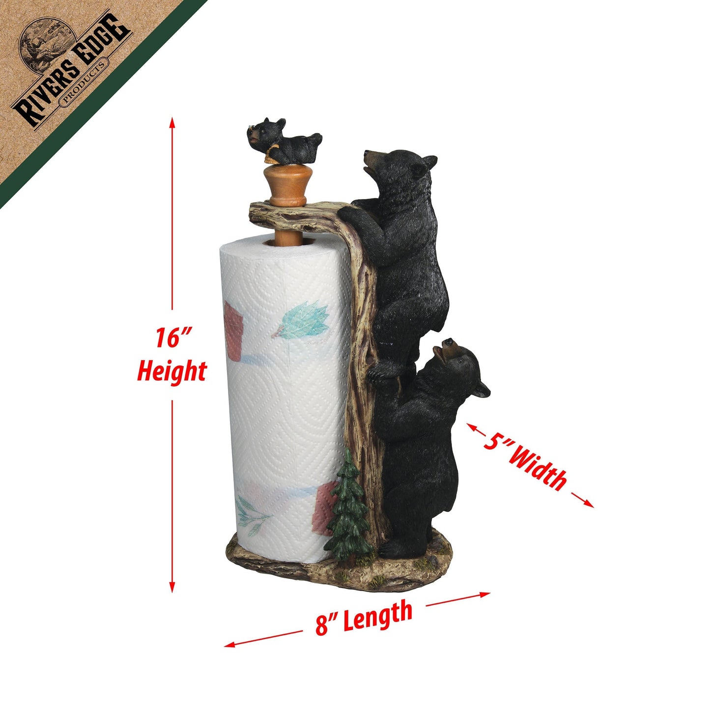Paper Towel Holder-Bear