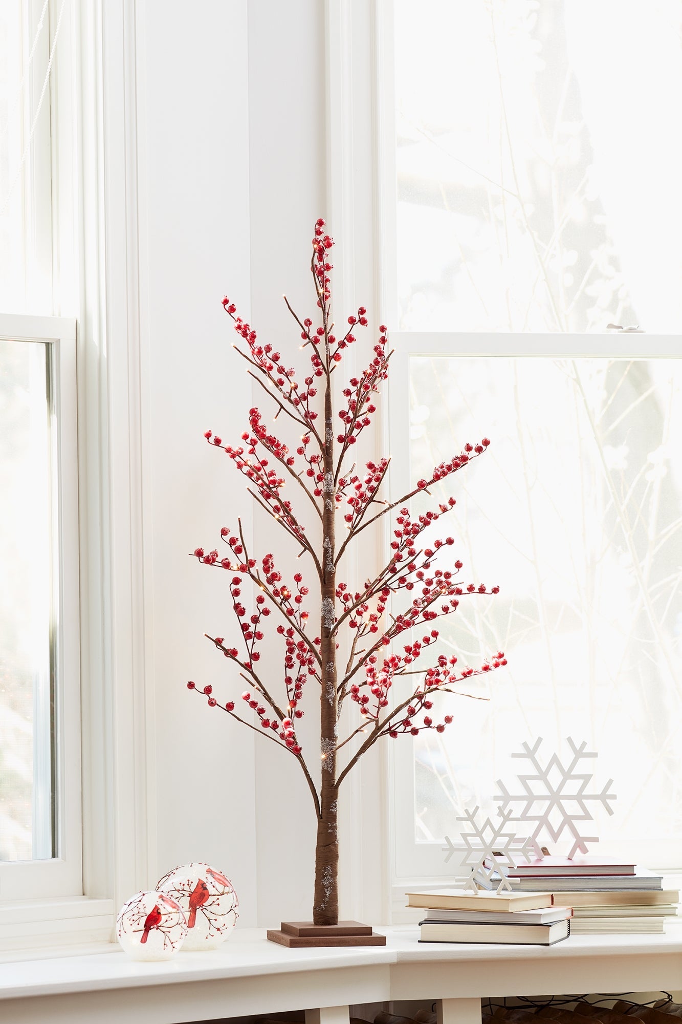 LED Red Berry Tree | 2 Sizes