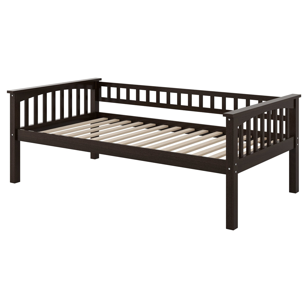 Twin Over Twin Bunk Bed with Drawers, Convertible Beds