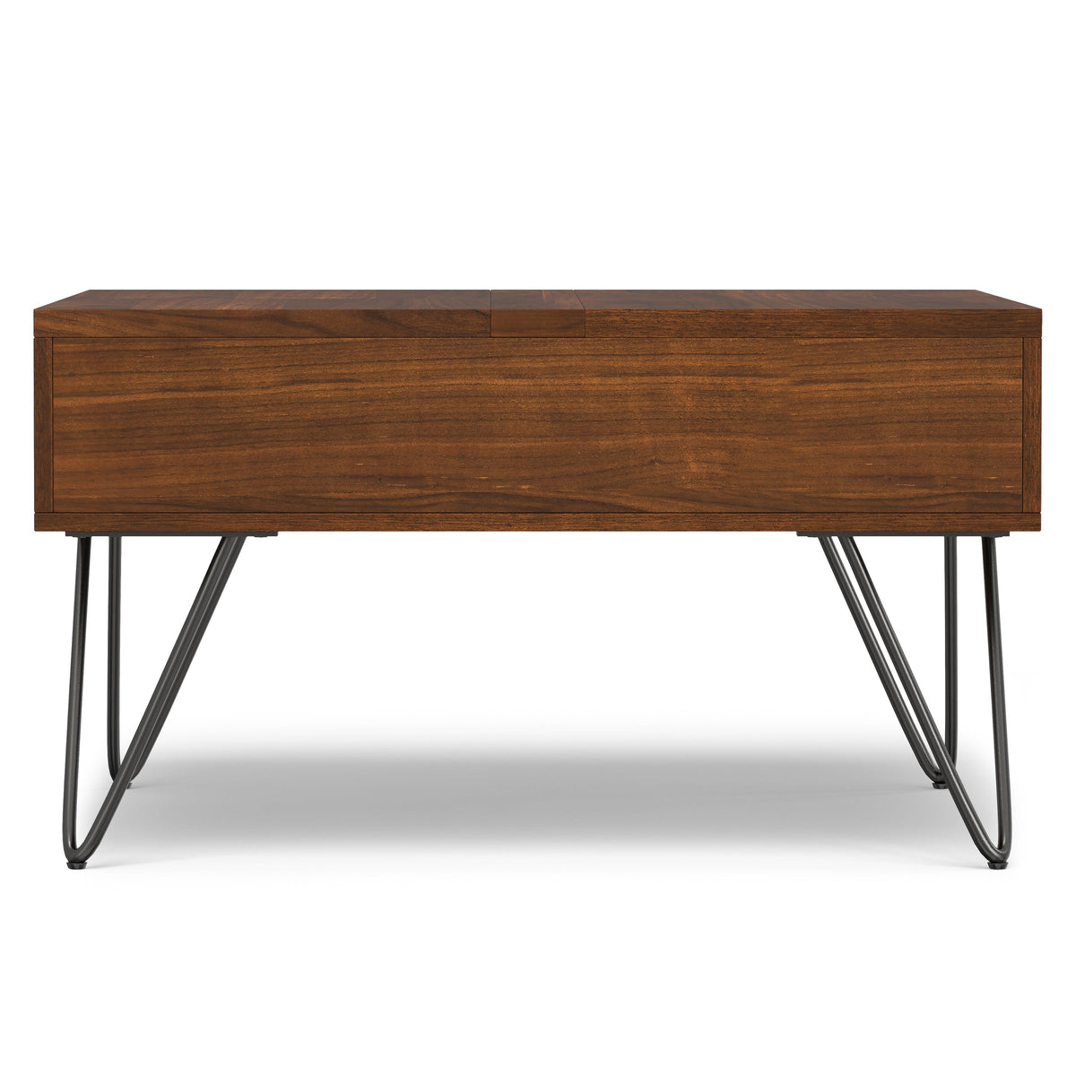 Hunter 32 Inch Wide Solid Wood Lift Top Square Coffee Table