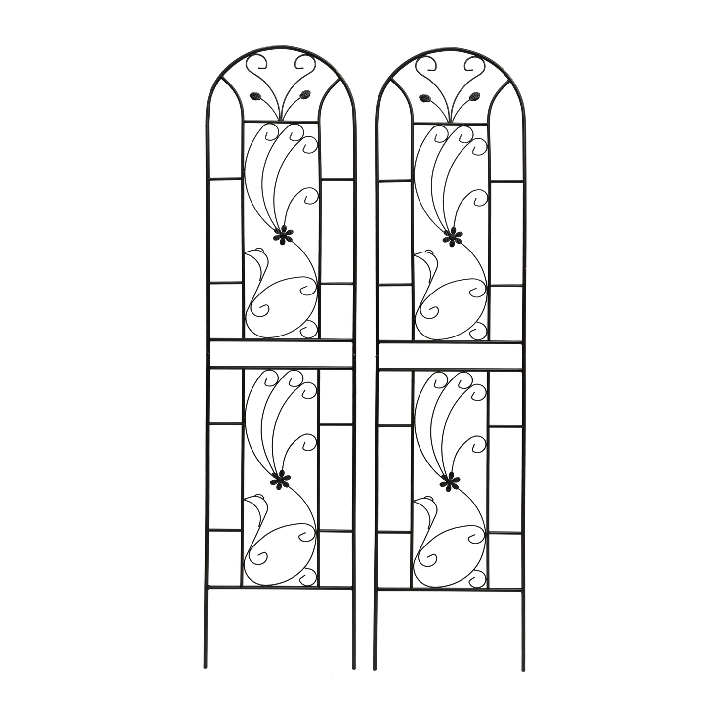 4 Pack Metal Garden Trellis