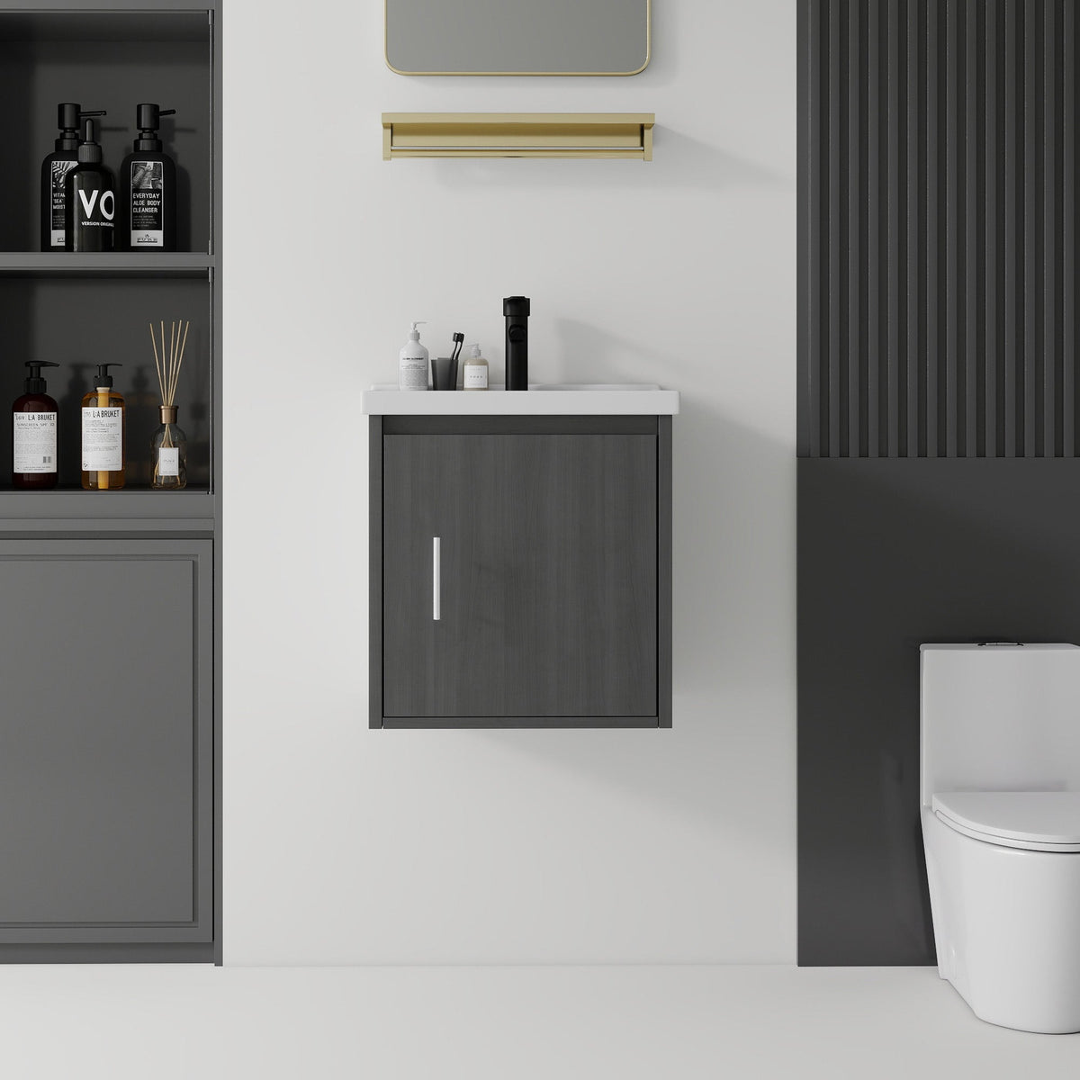 20" Floating Bathroom Vanity Combo