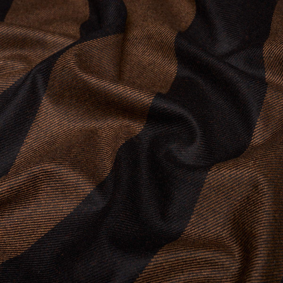 Hemlock Woven Pillow Cover in Java Brown, Schumacher Textiles