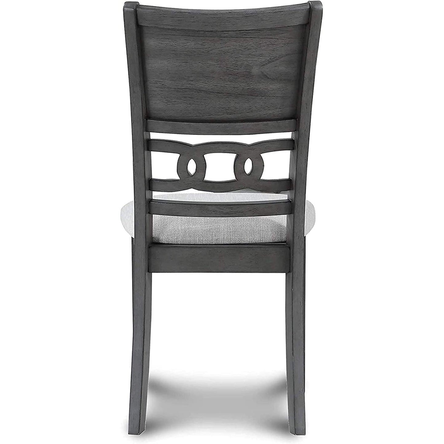 Gray 5 Piece Dining Table Set With 4 Chairs For Kitchen
