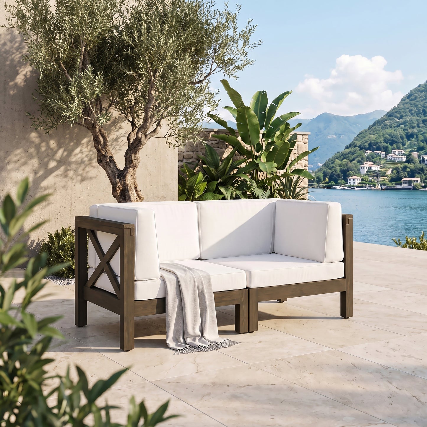 Brava X-Back Loveseat