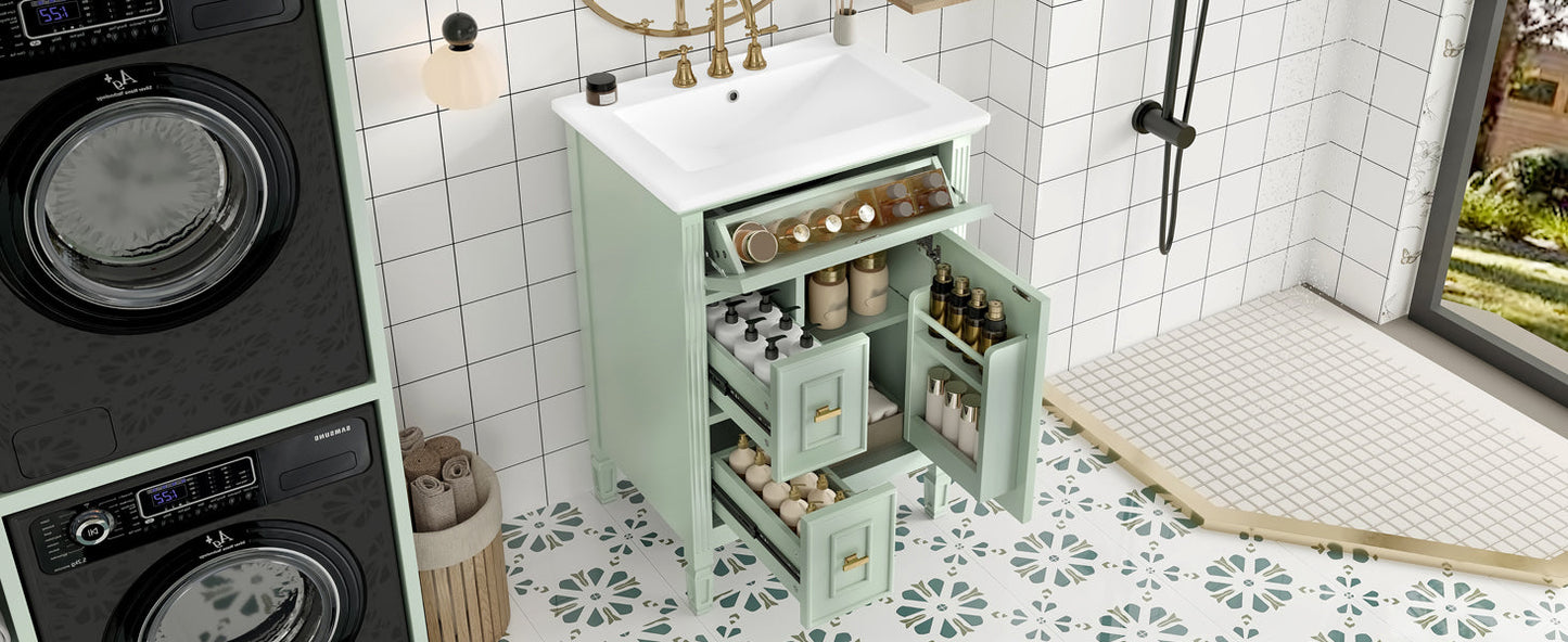 24-Inch Bathroom Vanity with Sink