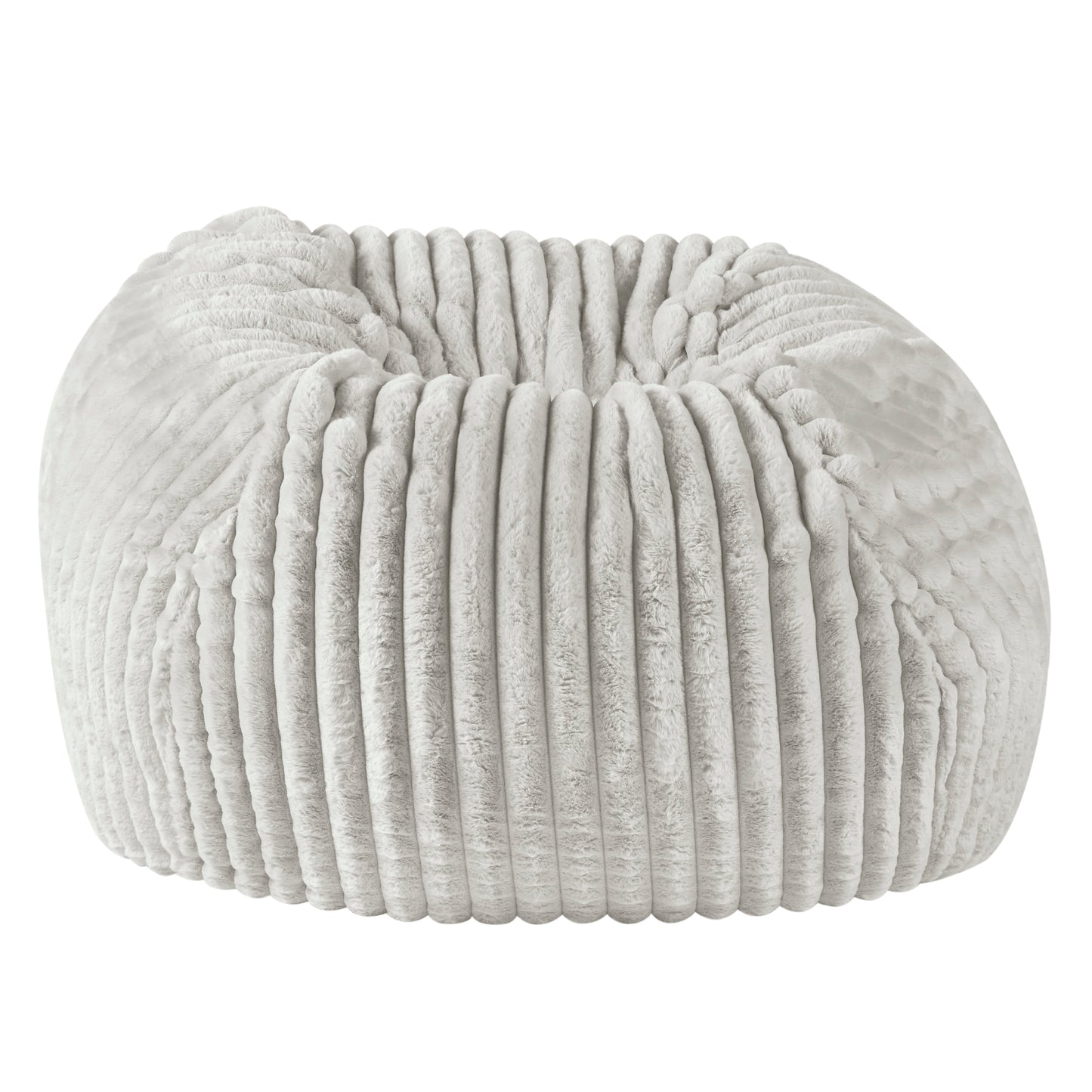 40 Inch Minky Dove Bean Bag Chair