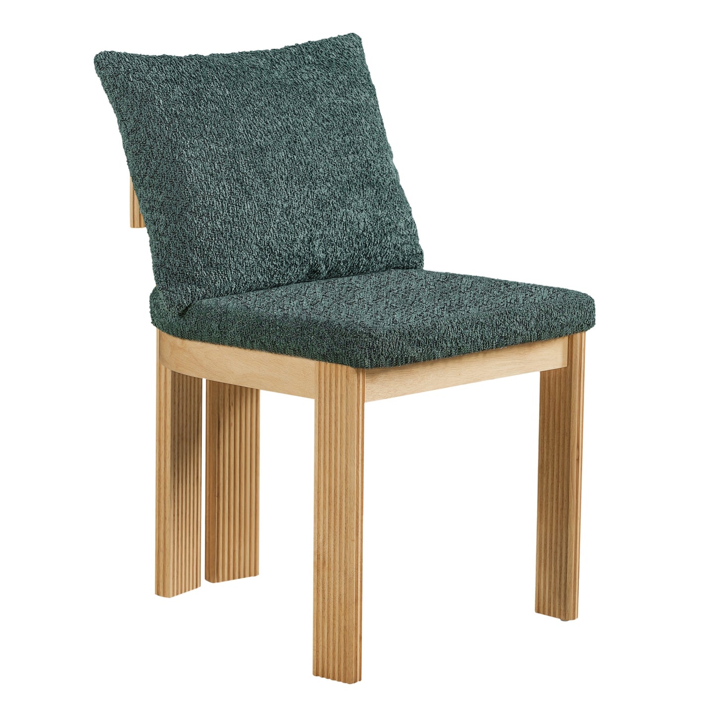 Indoor Boucle Dining Chair Set of 2