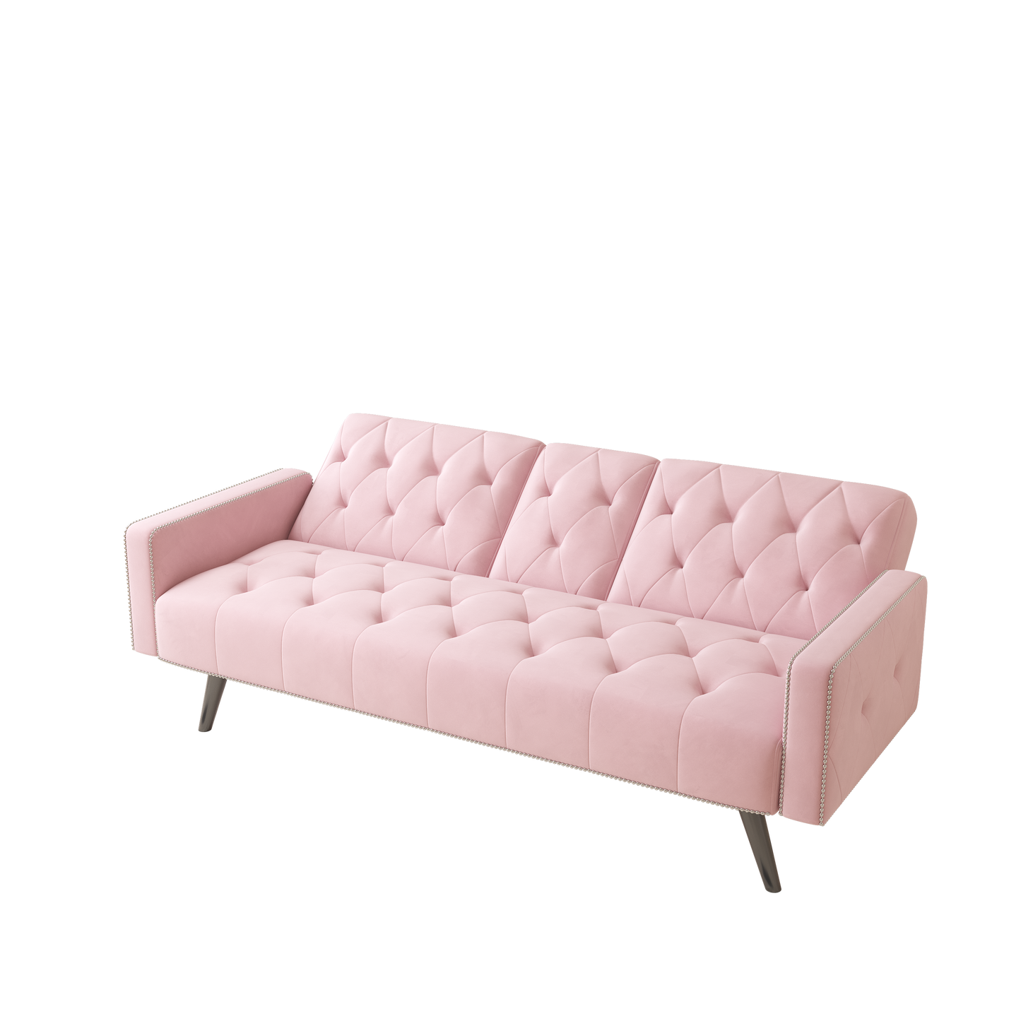 1730 Sofa Bed with Armrest and Two Cup Holders