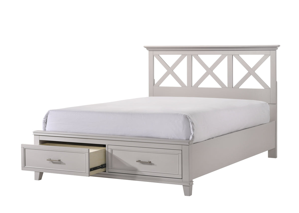 King X Storage Bed