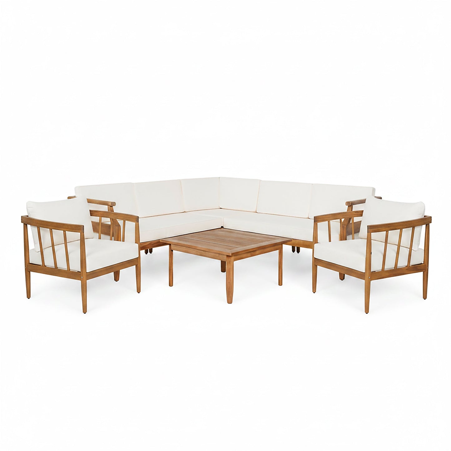 7-Seat Patio Conversation Set