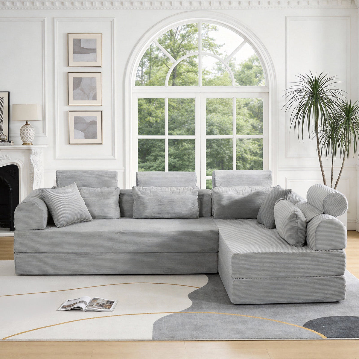 L Shape Modular Sectional Sofa