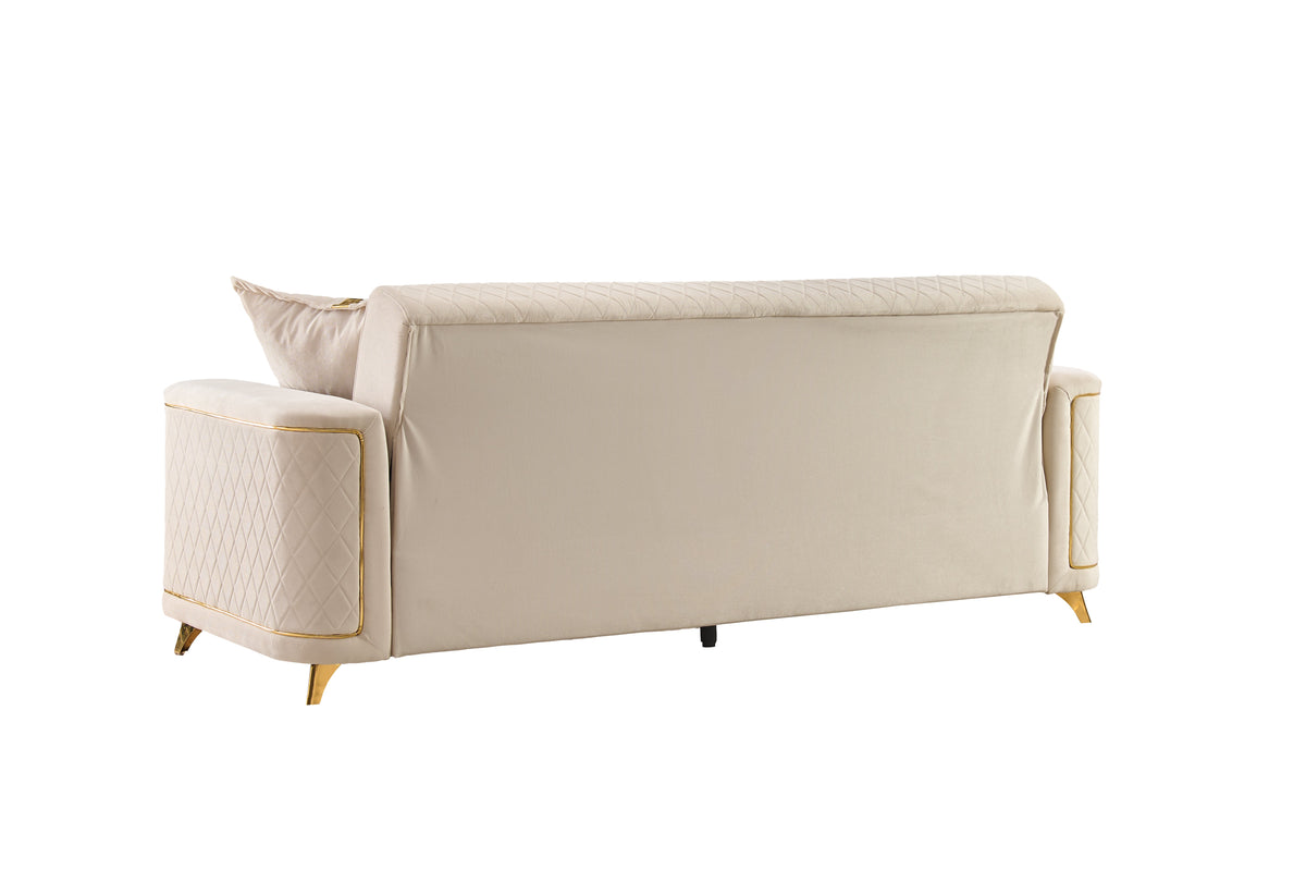 Lisa 3Pc Sofa, Loveseat and Accent Chair Set