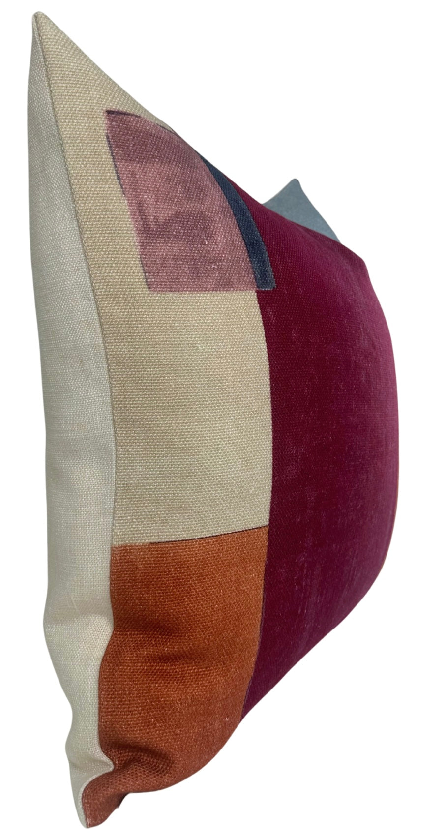 District Pillow Cover in Claret, Kelly Wearstler Textiles