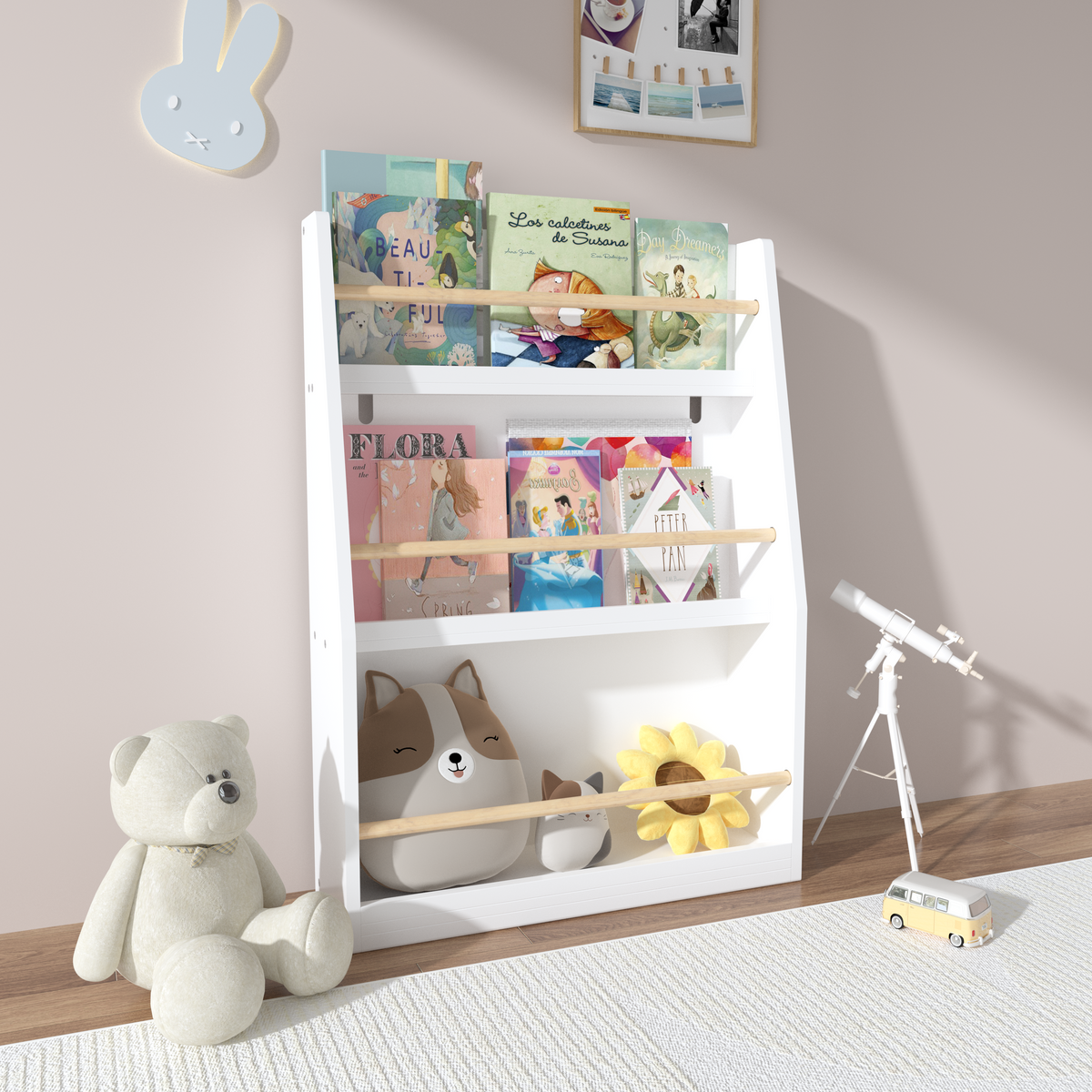 3 Tier Kids Book Shelf