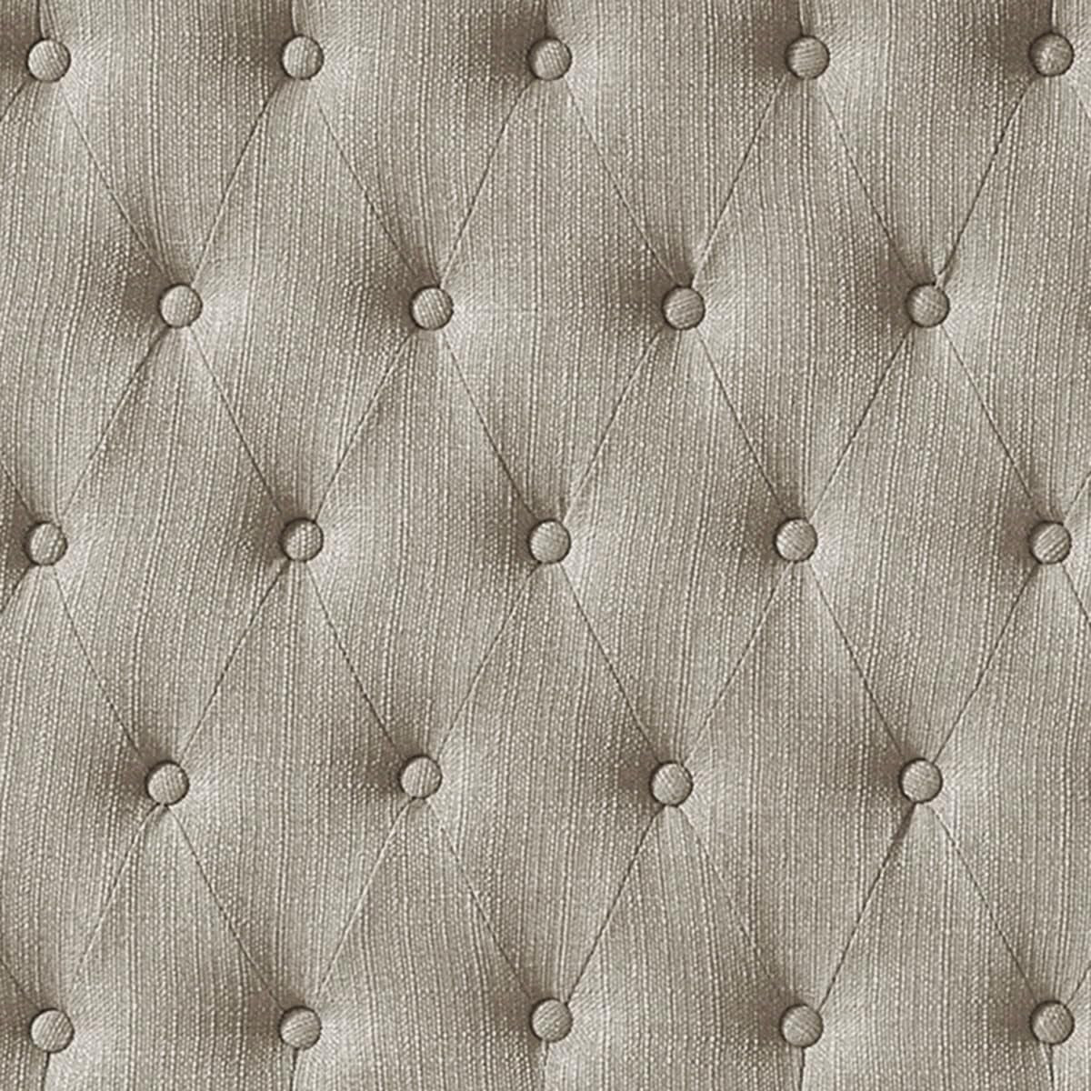 Linen Upholstered Tufted King Headboard for Stylish Comfort
