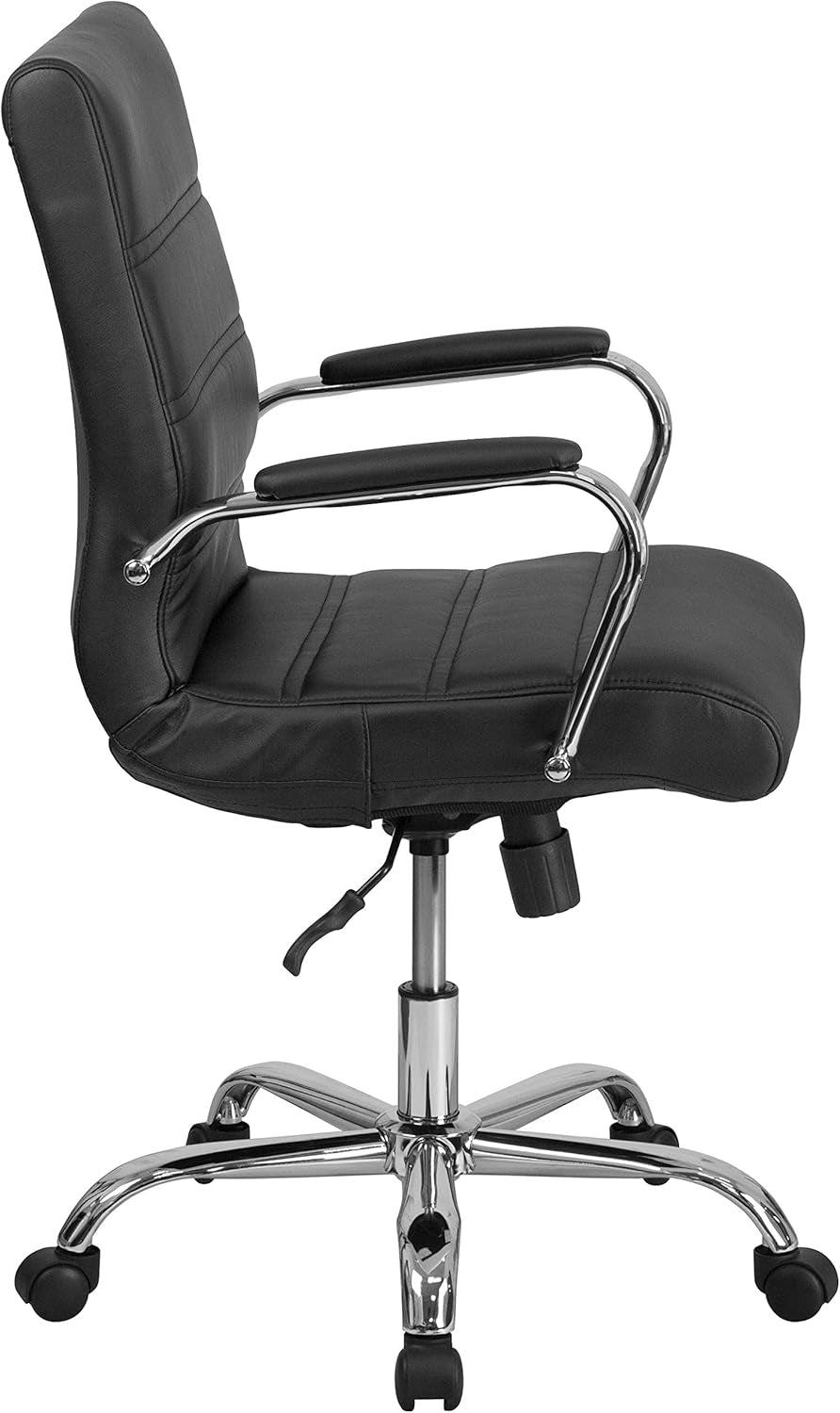 Desk Chair Black Adjustable Office Chair Home Study