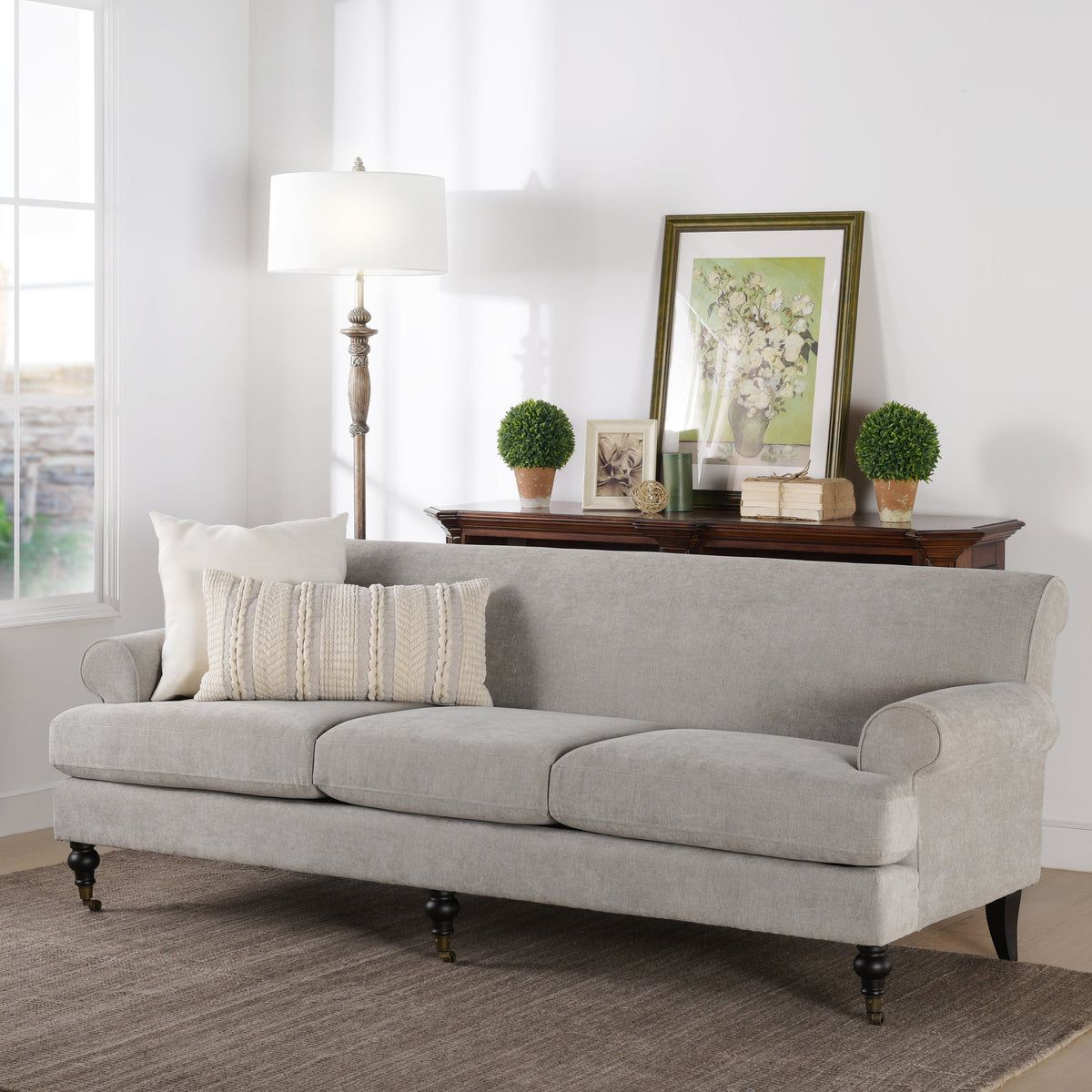 Alana Lawson Three-Cushion Tightback Sofa