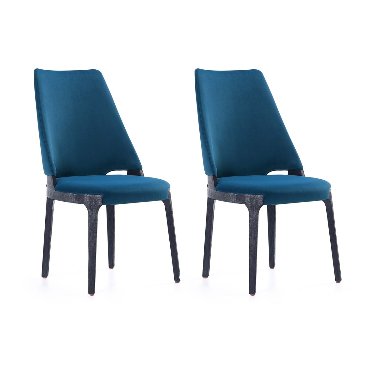 Kara Wood Upholstered Dining Chair
