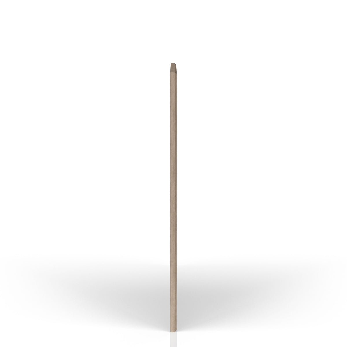 Sand Colored Rectangle Wood Mirror