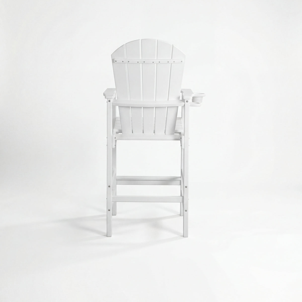 All-Weather HDPE Bar Height Adirondack Chair