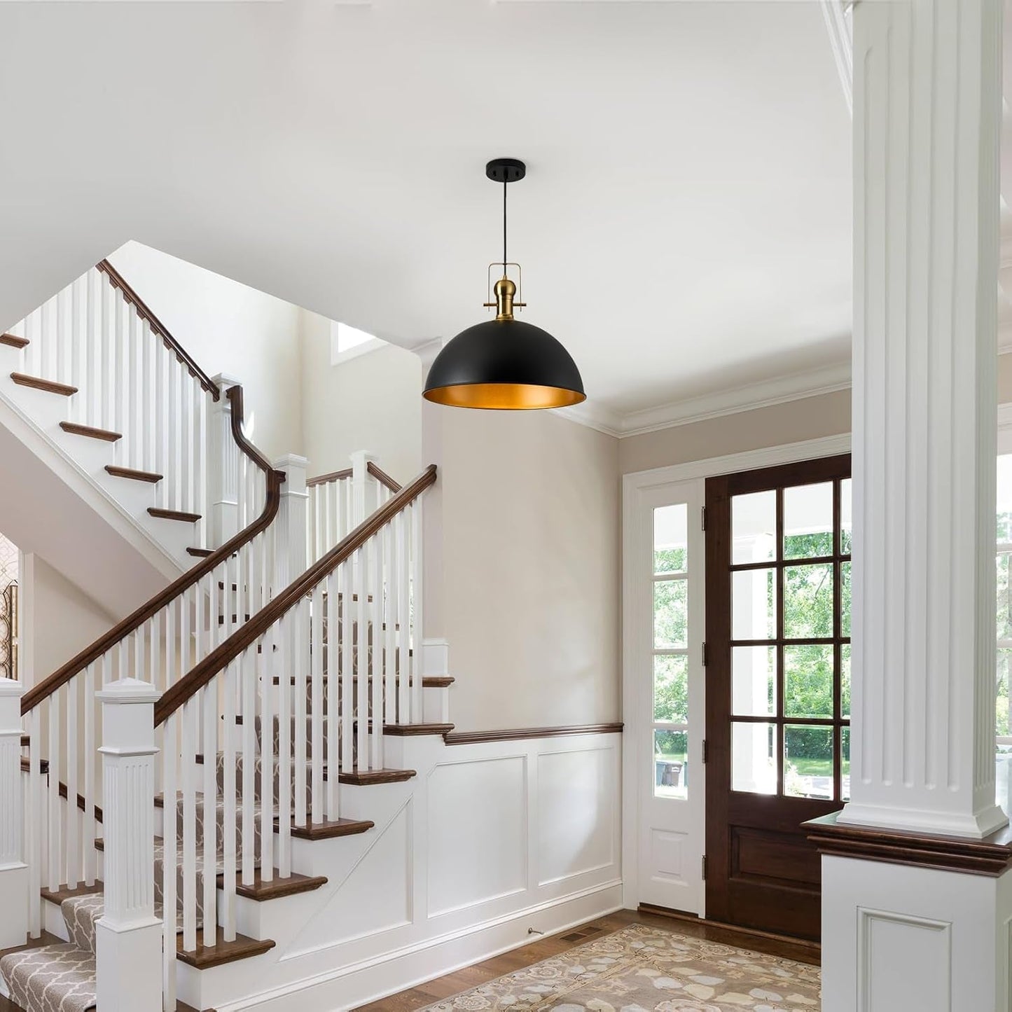 12 Inch Farmhouse Dome Pendant Lights