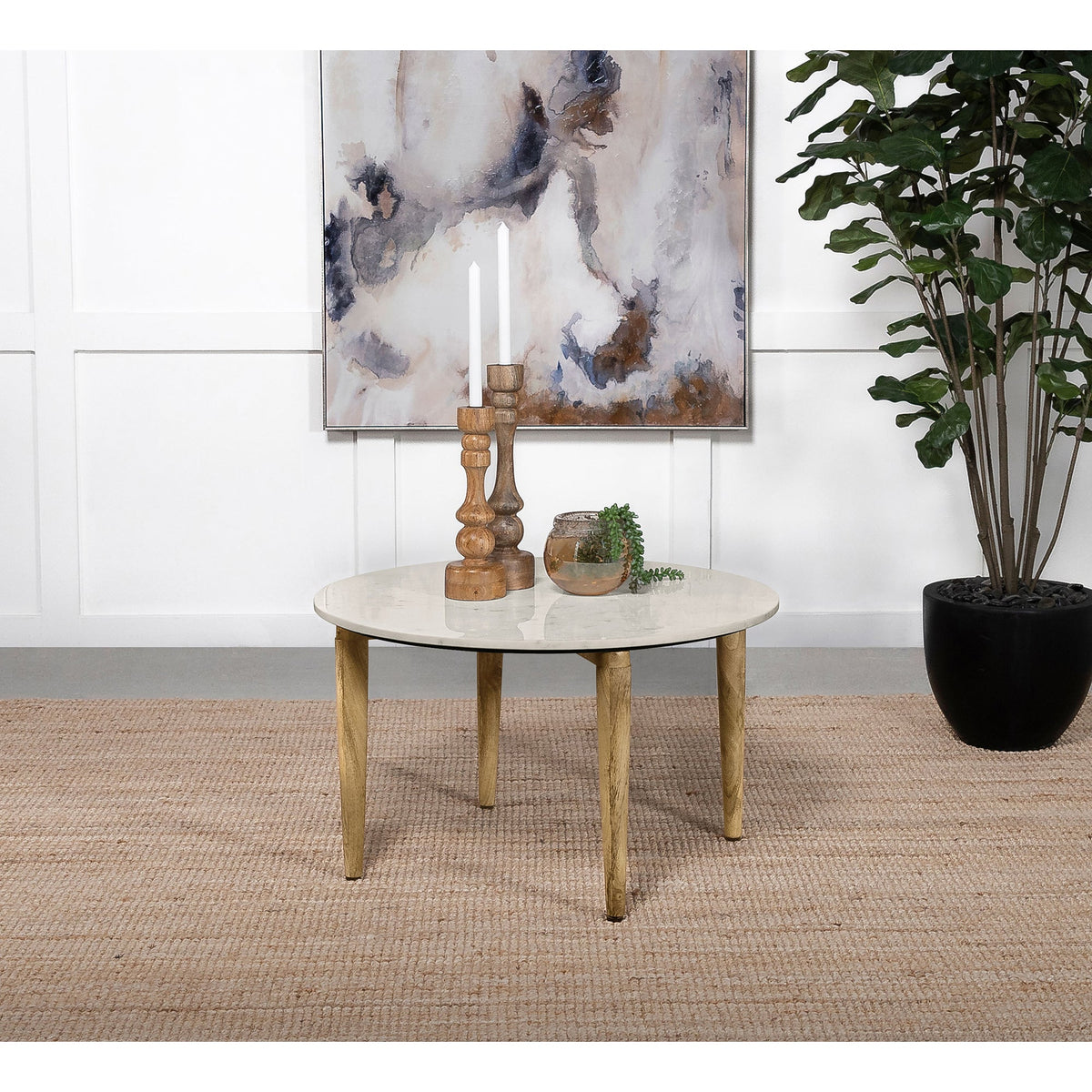 Leska Round Coffee Table