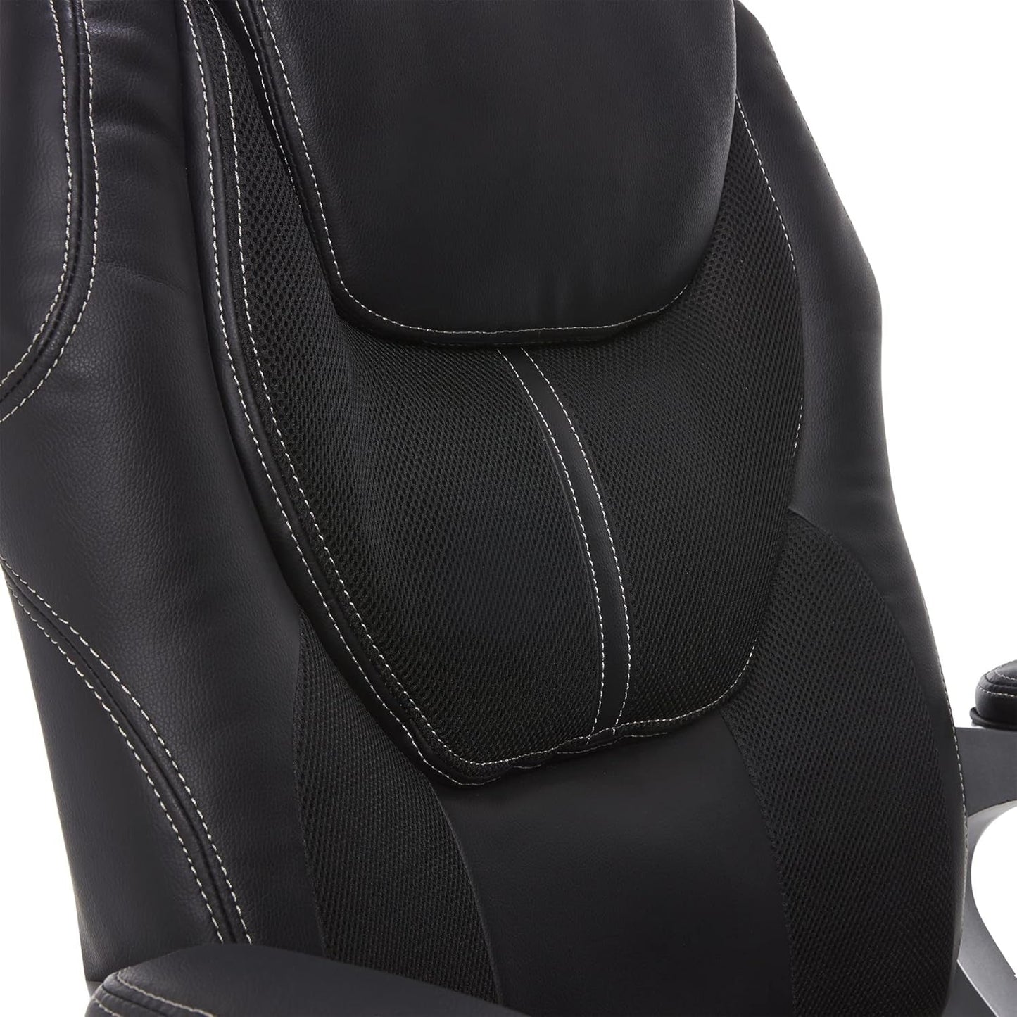 Amplify Executive Office Chair Black With Lumbar Support