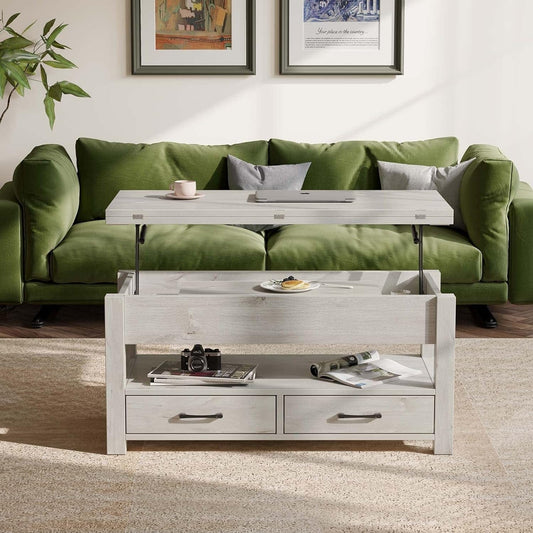Coffee Table Lift Top – Multi-Function Dining & Storage for Smart Living