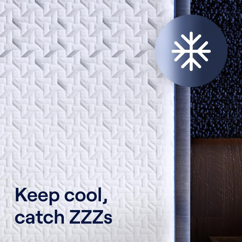 Twin TwelveInch Hybrid Mattress Memory Foam Innerspring