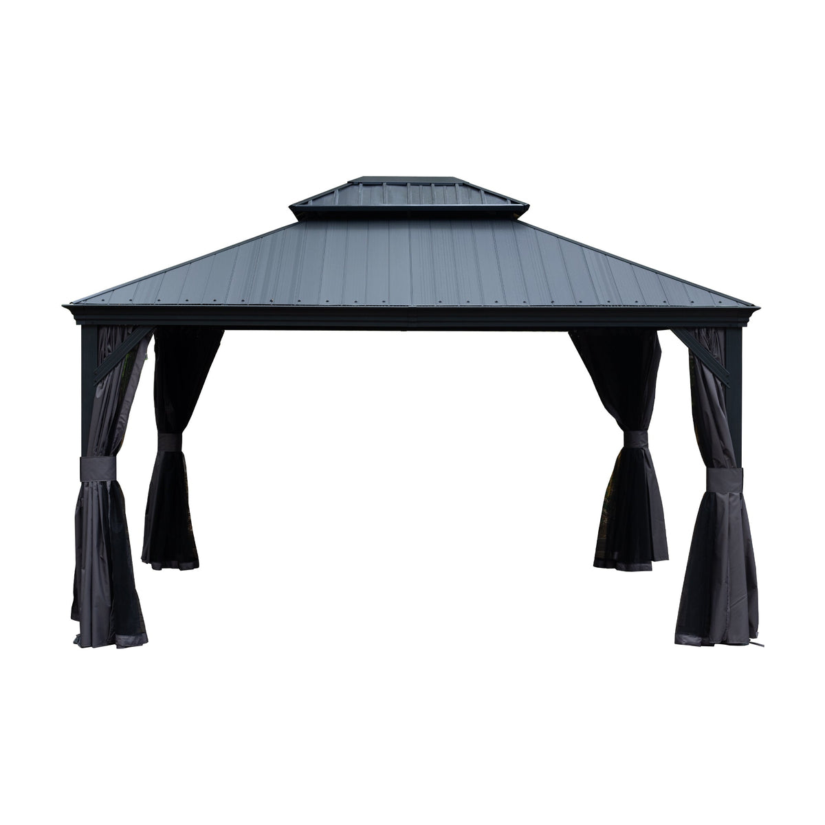 10'x12' Hardtop Gazebo with Resin Roof