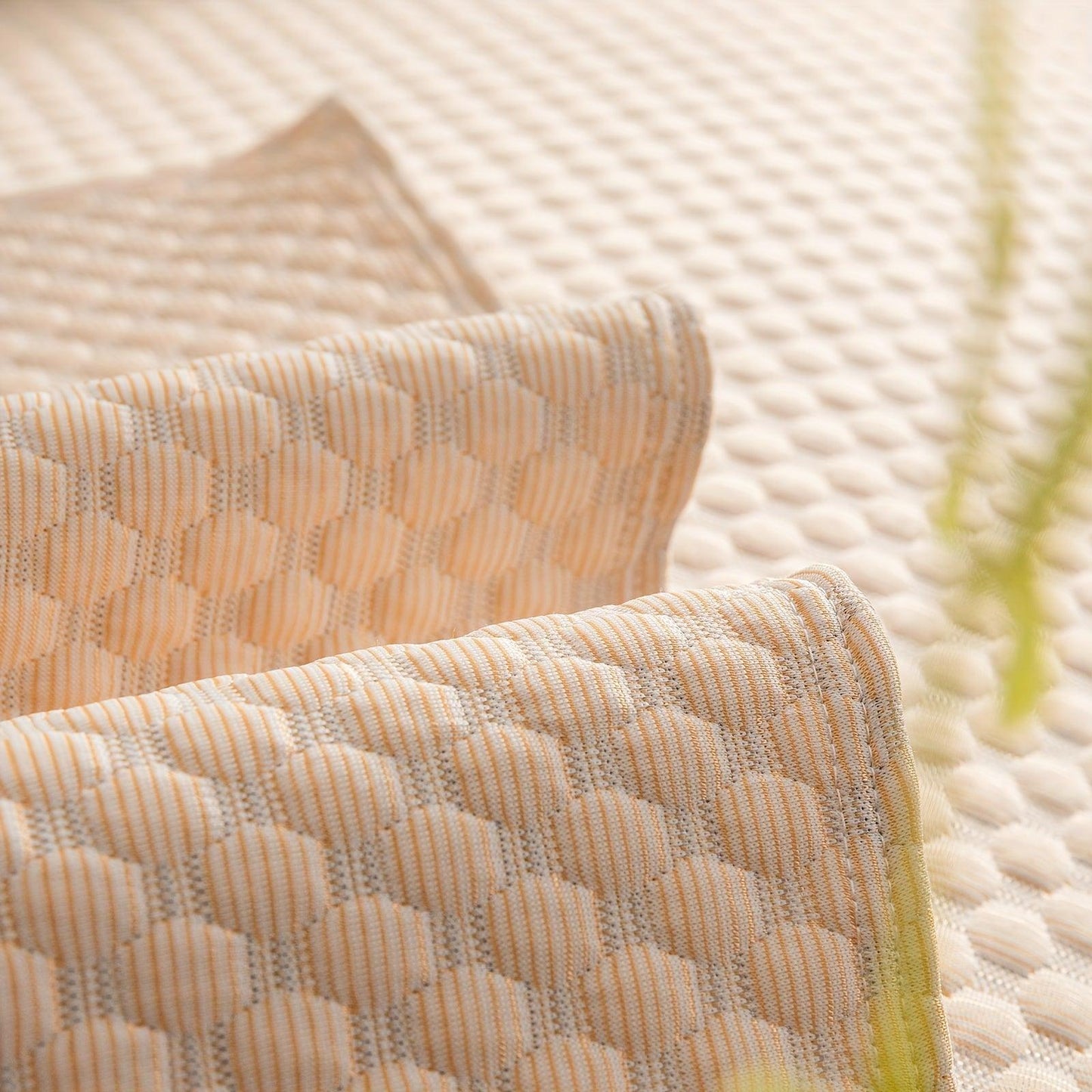 Breathable Ice Silk Light Gray Couch Cover - Cooling & Anti-Scratch