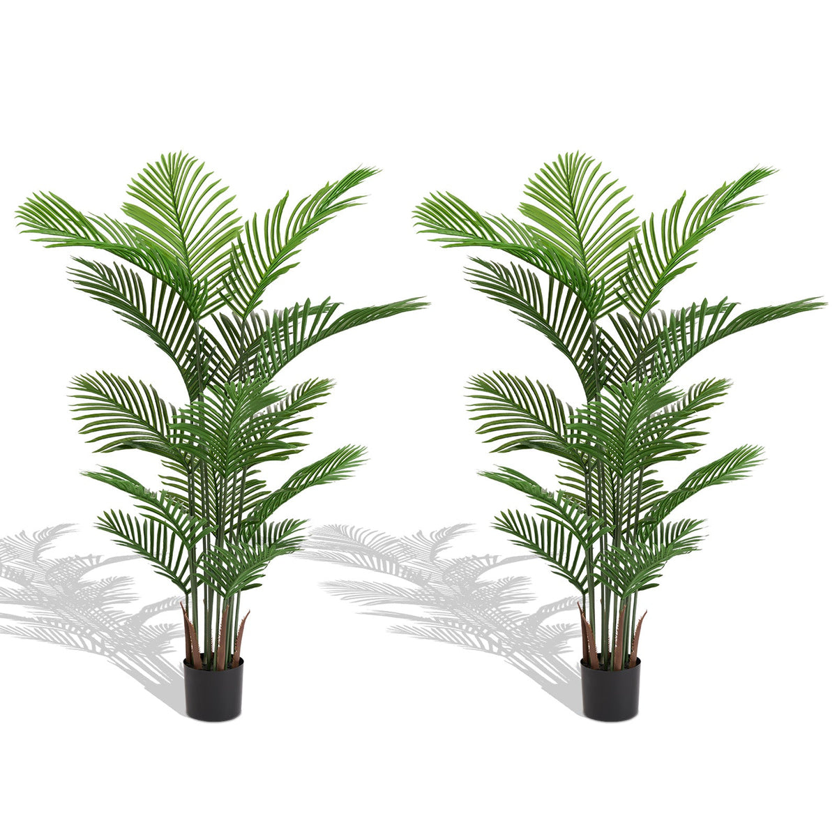 Artificial Areca Palm Plant - Set of 2