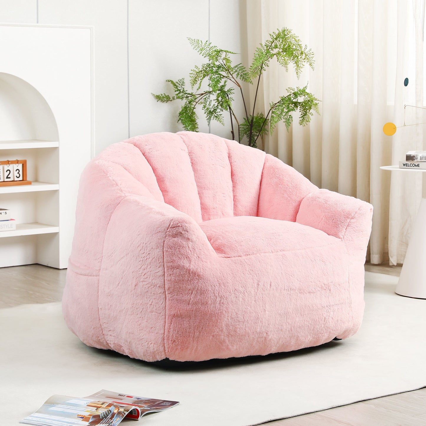 Bean Bag Chair with Armrests