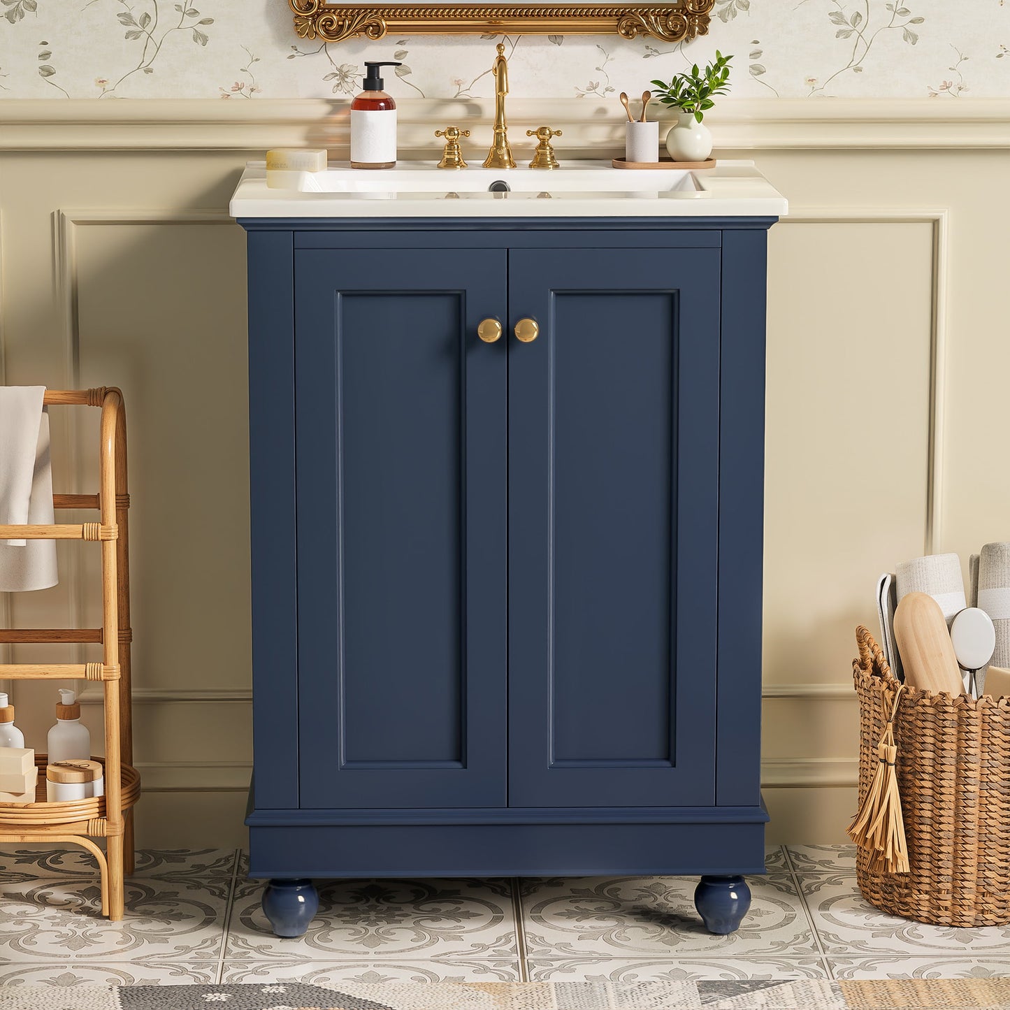 24 Inch Modern Bathroom Vanity Cabinet
