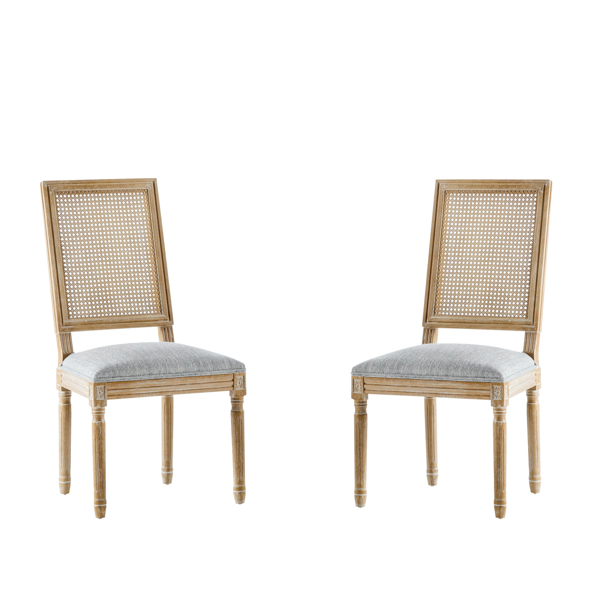 Set of 2 French Country Dining Chairs
