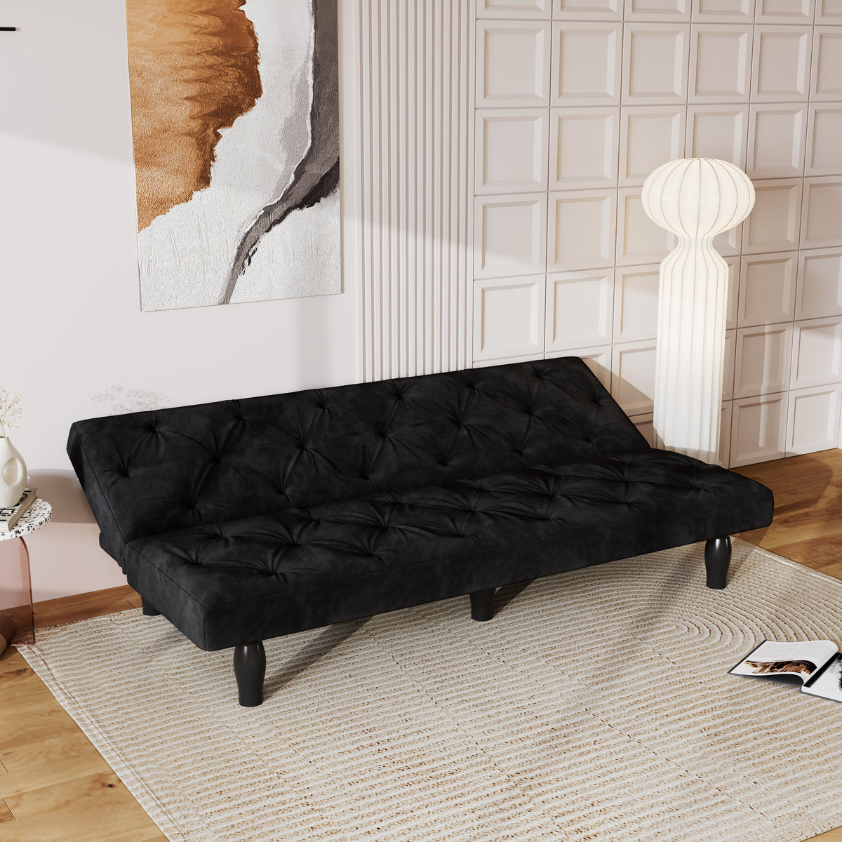 Sofa-to-Bed Evolution: 66"