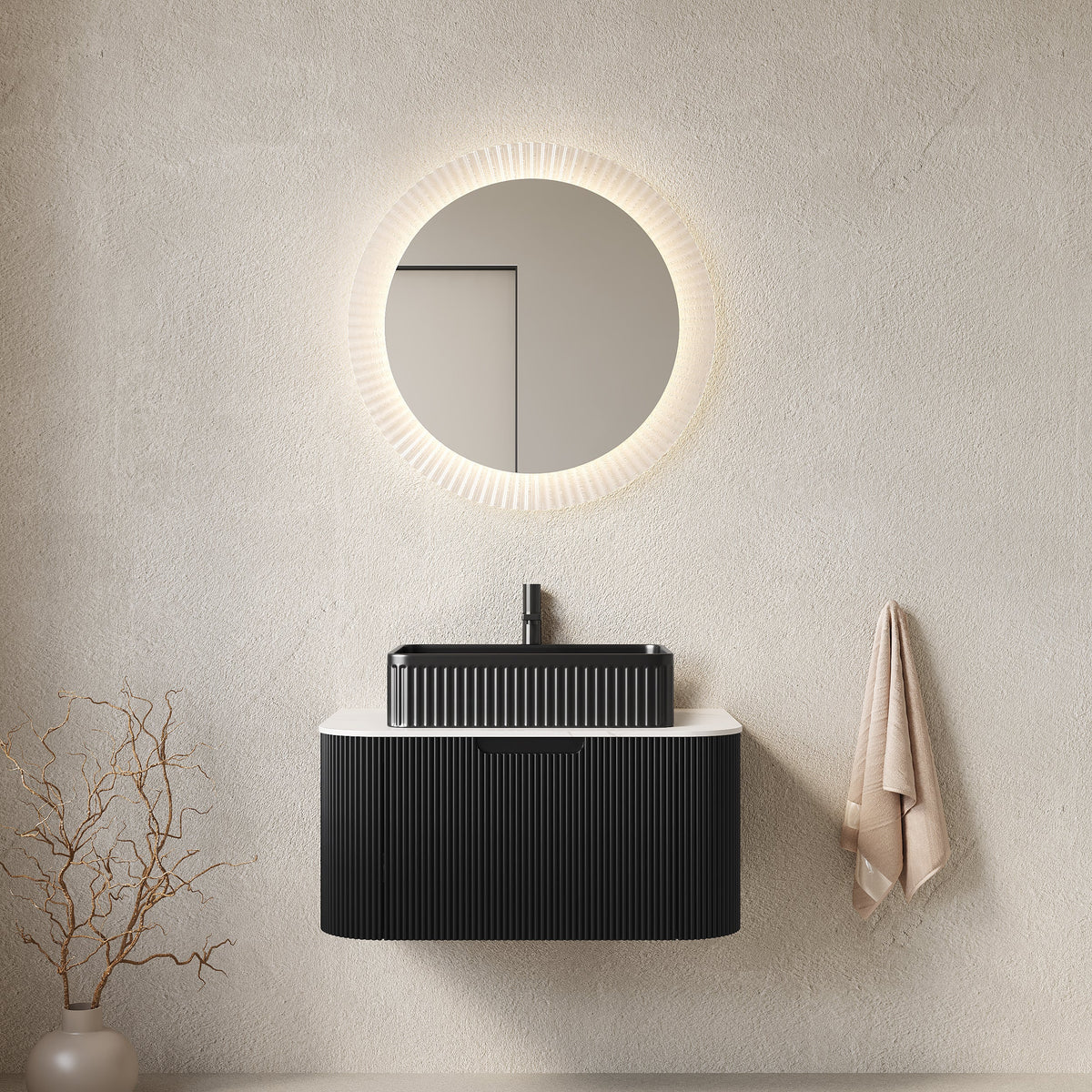 Dina 30" Bathroom Vanity & Sink
