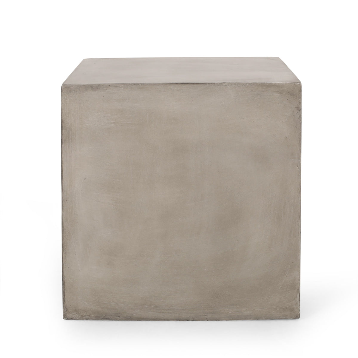 Outdoor MGO Square Side Table - Light Gray