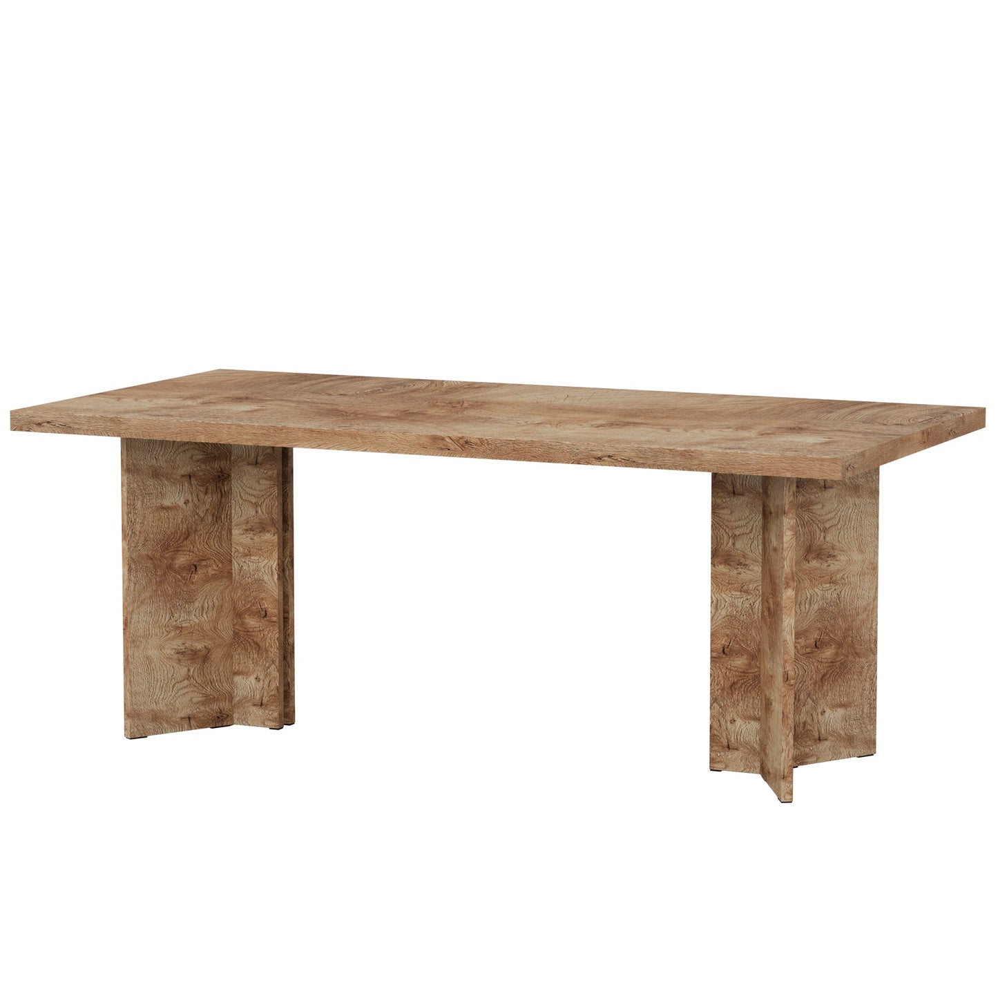 63” Farmhouse Dining Table for 4–6 People